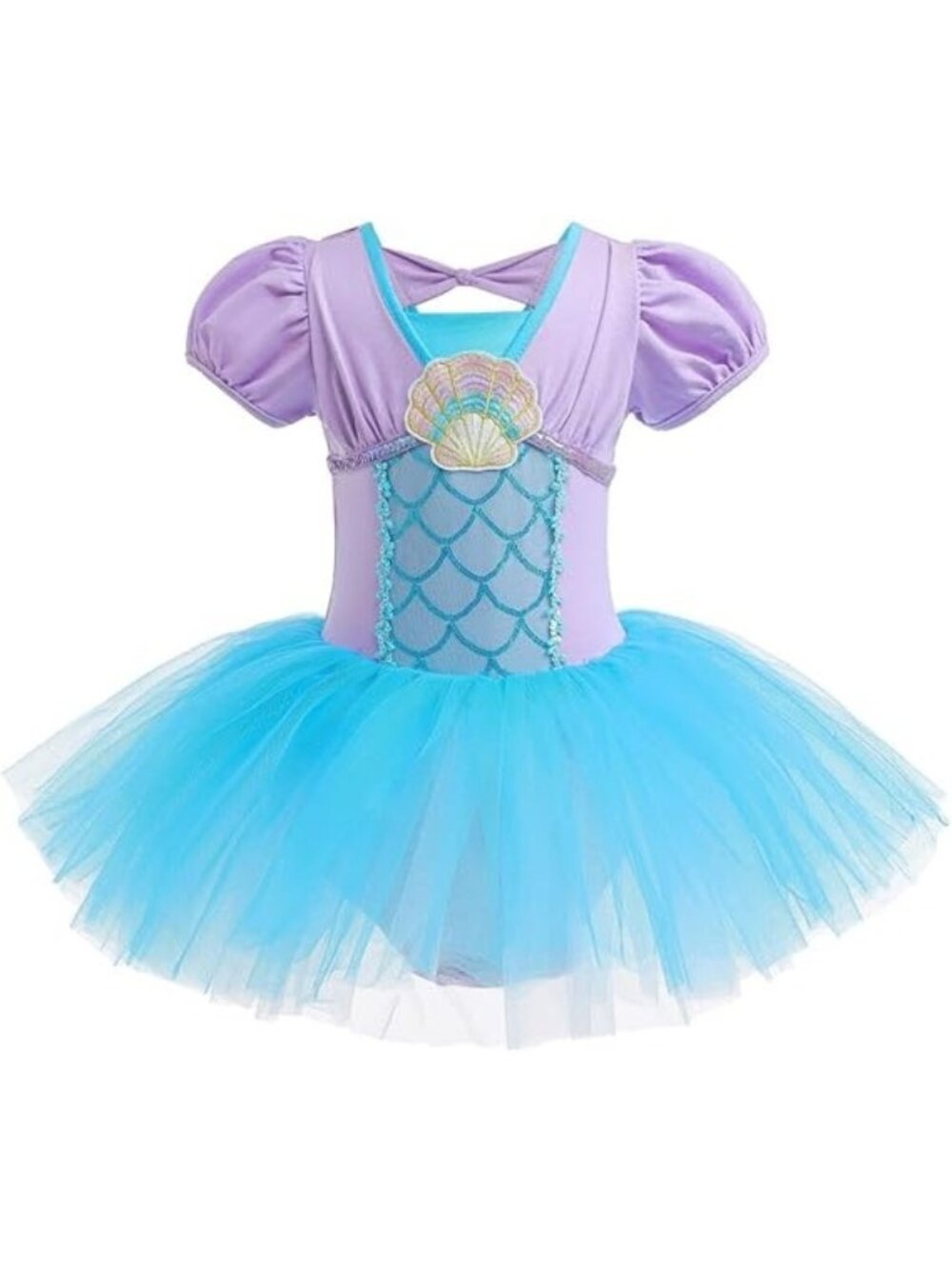 NWT Girls Ballet Tutu Dance Dress Ariel Princess Cosplay Costume 140 CM Size L